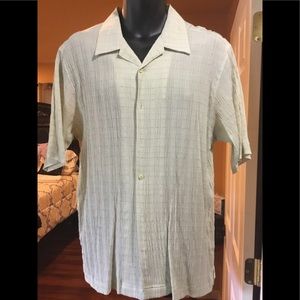 Elliott light green short sleeve shirt size XL